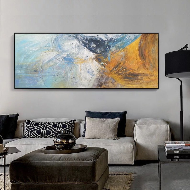 Oversized canvas art Abstract painting large canvas wall ...