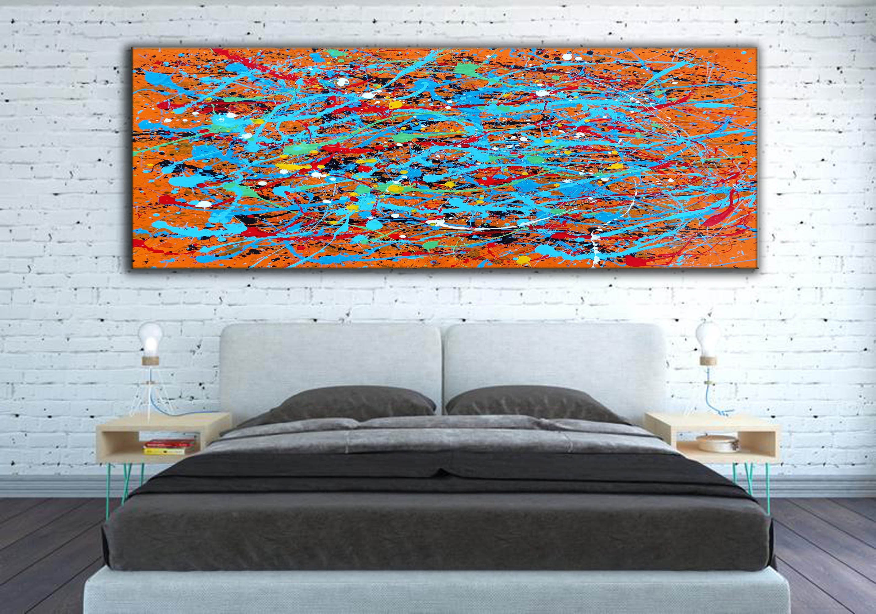 Abstract Painting Canvas Large Abstract Canvas Art Large - Etsy