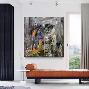 textured wall art, abstract wall art, modern wall art, large abstract painting, contemporary art abstract painting, oversized wall art SN244