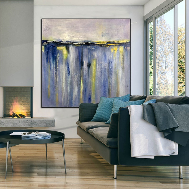 Living Room Wall Art Large Abstract Paintingextra Large - Etsy