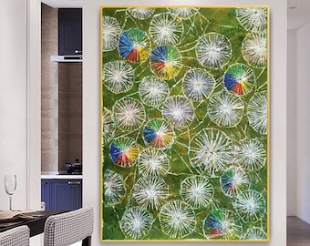 Custom canvas wall art, living room wall art, bedroom wall art, canvas wall art, modern canvas art, textured painting, large wall art SN494