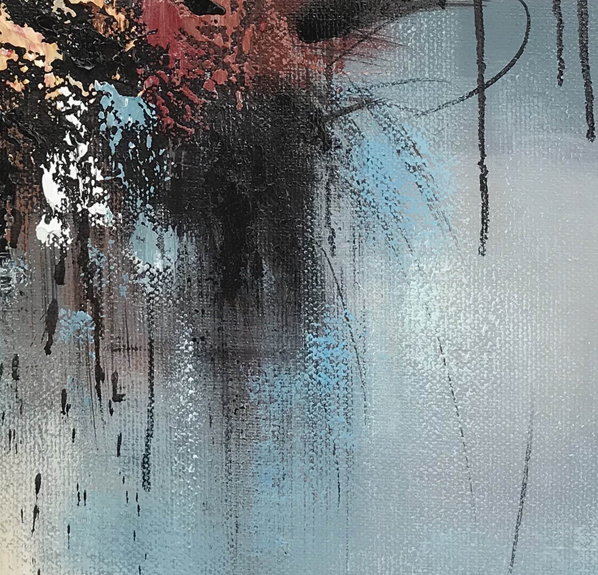 Large Original Abstract Canvas Oil Painting, Xl Original Painting on ...