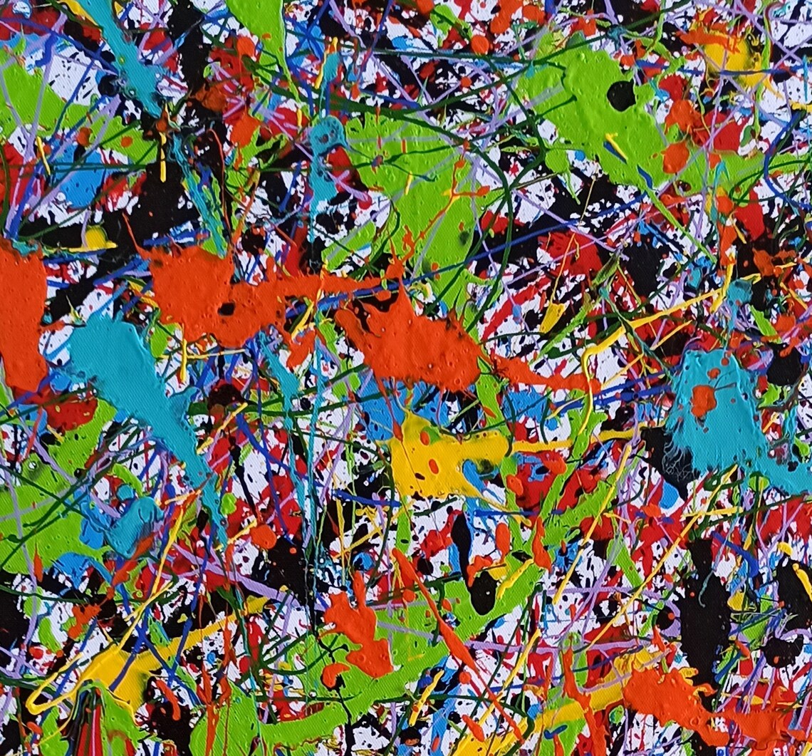 Original Abstract Big Painting Wall Painting for Living Room Etsy