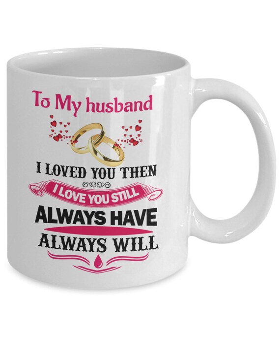 to my husband mug