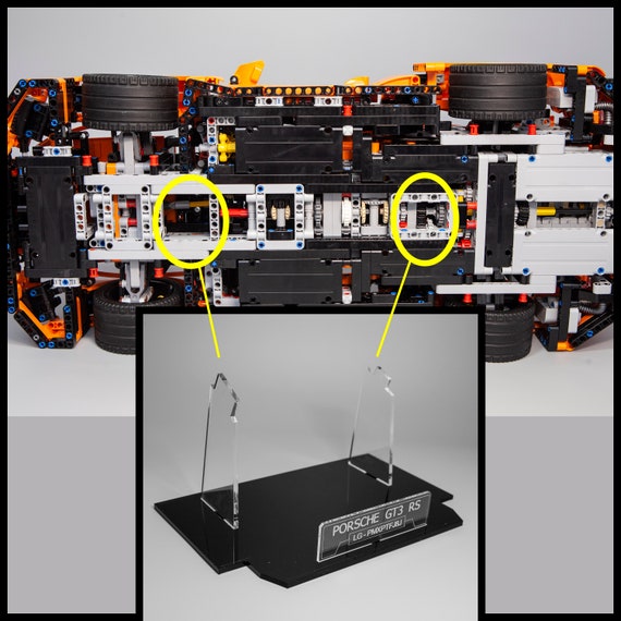 Acrylic Display Stand For Lego Porsche 911 Gt3 Rs 42056