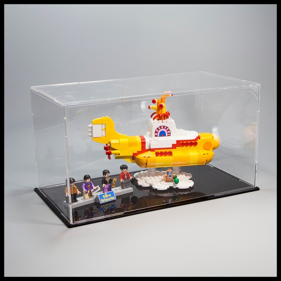 lego plexiglass display
