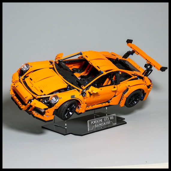 Super Car Lego 42056 Technic Porsche 911 Gt3 Rs Display Case