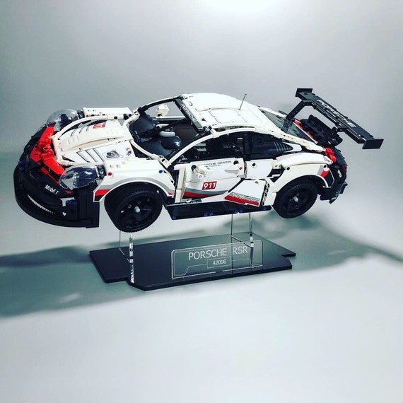 Acrylic Display Stand For Lego Porsche 911 Rsr 42096