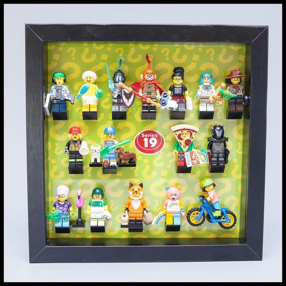 Lego Minifigures Display Case Frame Series Speed Champions mini figures