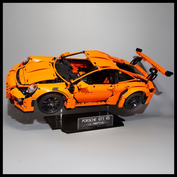 Acrylic Display Stand For Lego Porsche 911 Gt3 Rs 42056