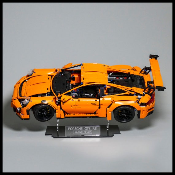 Acrylic Display Stand For Lego Porsche 911 Gt3 Rs 42056