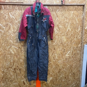 Vintage Scene Ski Suit