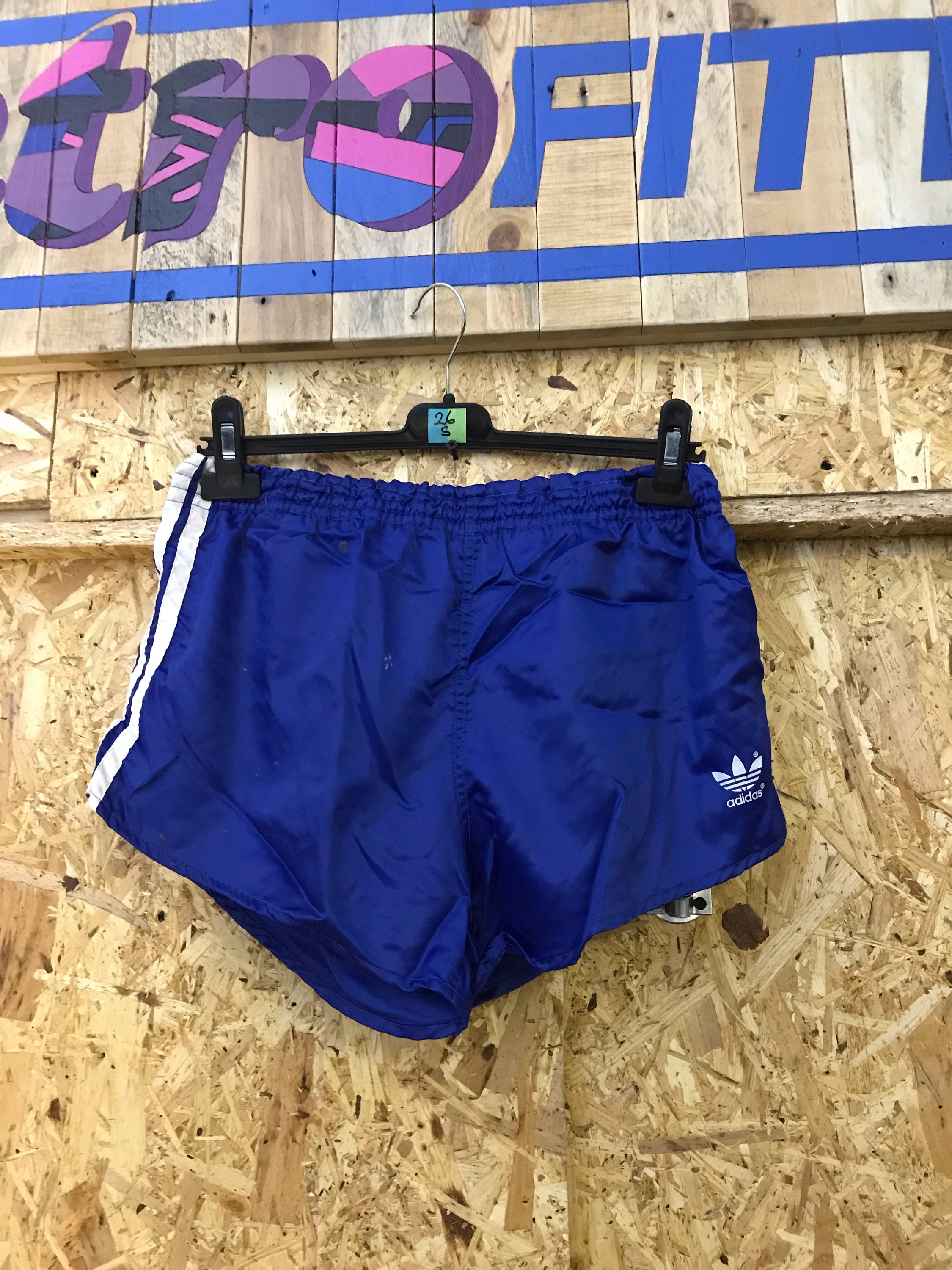 Image of xl Adidas Trefoils Vintage Men's Football/Running Short Shorts Retro 70S