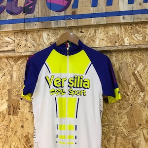 Camisa de ciclismo masculina vintage Versilla