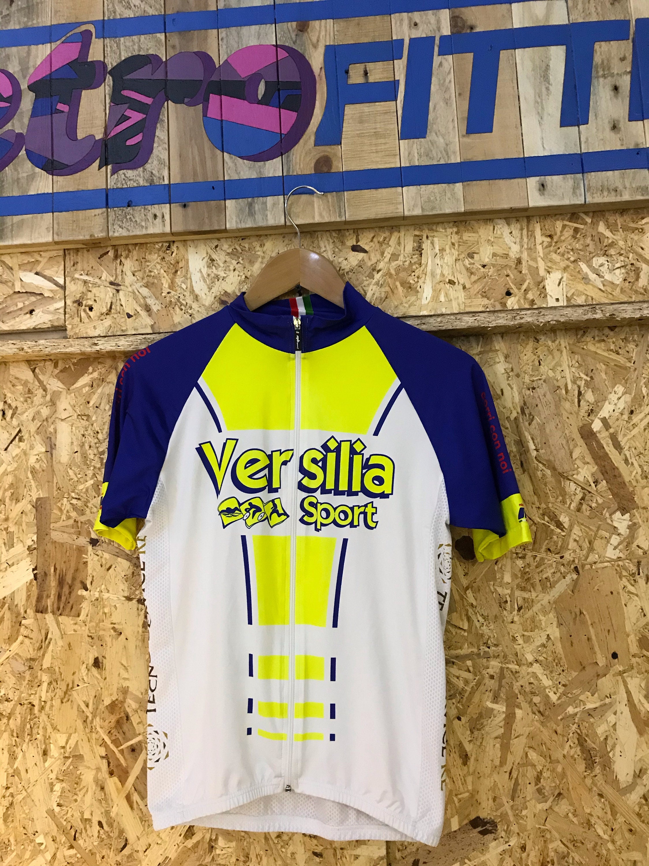 Image of Vintage Versilla Mens Cycling Jersey