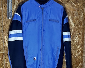 Giacca a vento vintage dalla vita sportiva