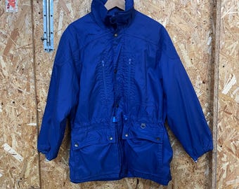 Giacca da sci blu vintage