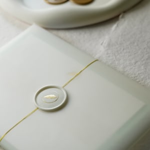 Ensemble de cartes pour notes de luxe dorées Quill