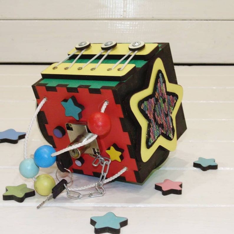 NAME busy board montessori toys mental health fidget toy quiet Etsy