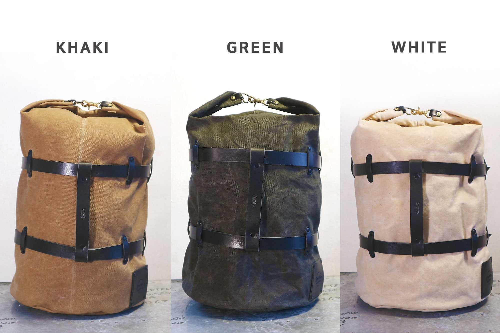 Motorcycle Sissybar Wax Canvas Duffle Bag Etsy UK