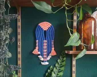 Indigenous wall decoration, macrame wall hanging, macrame tapestry