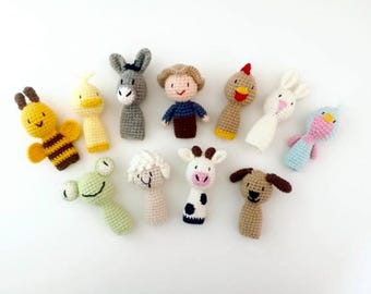 Fingerpuppen "Kleine Farm"