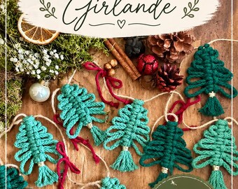 Ghirlanda fai da te per l'albero di Natale