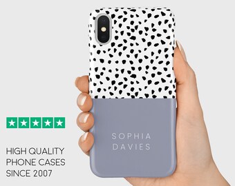 Funda personalizada con estampado animal: Funda personalizada para iPhone y Samsung