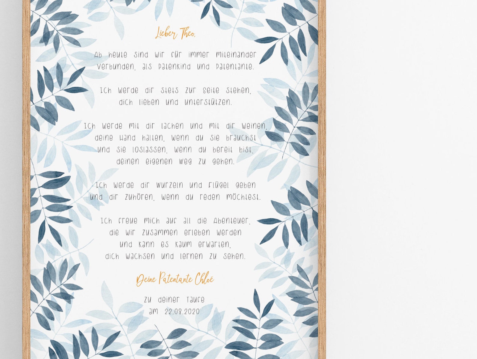 Exemple De Lettre Pour Demande De Bapteme Lettre au filleul pour le baptême / lettre de baptême / cadeau | Etsy