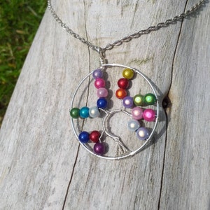 Farbfang Miracle Bead Tree Of Life Anhänger (in zwei Farben erhältlich)
