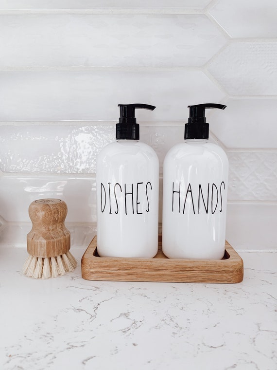 Kitchen Soap Dispenser, Farmhouse Kitchen Decor, Dish Soap