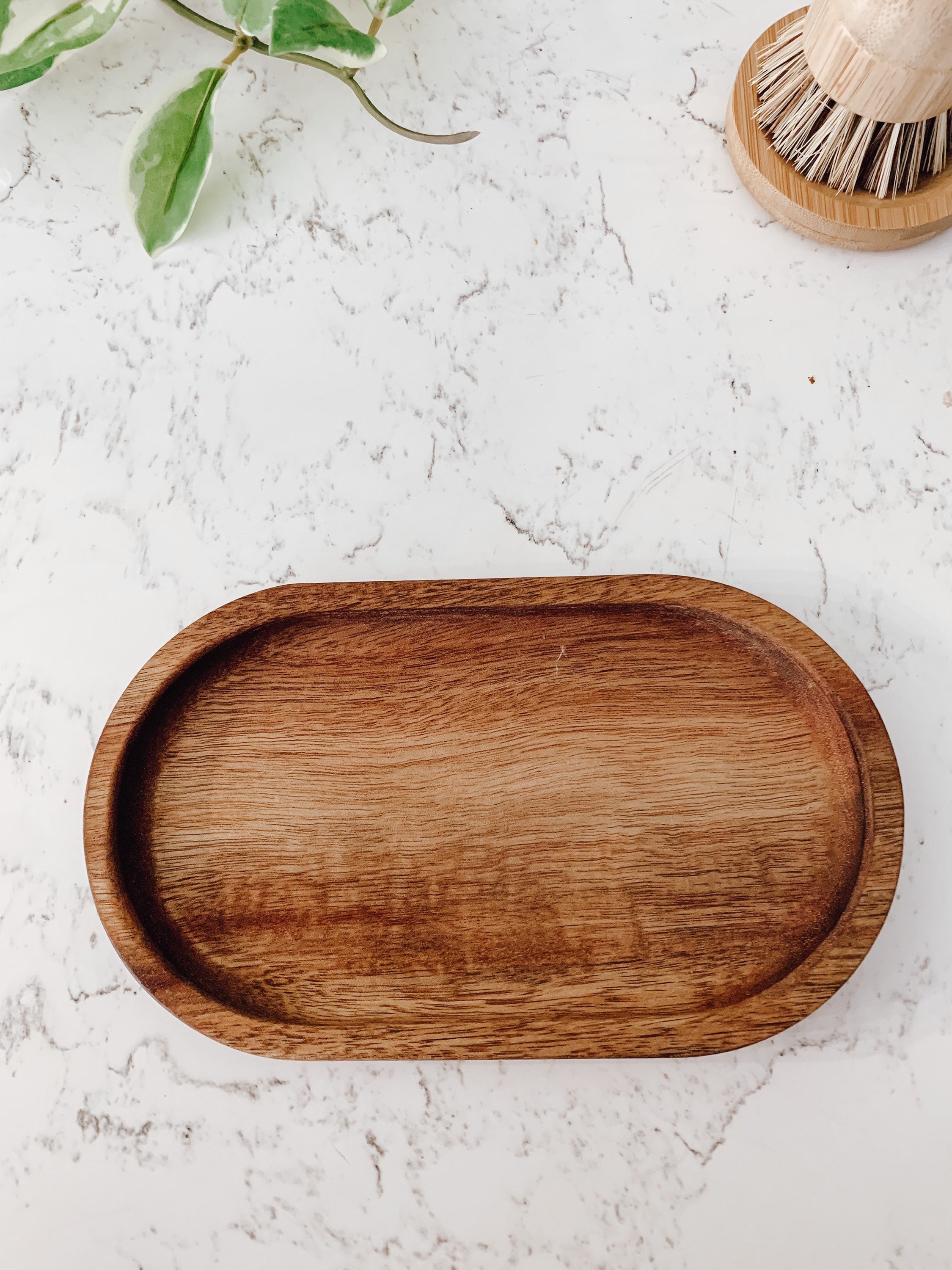 Acacia Tray Soap Dispenser Tray Wood Tray 2 Bottle Tray Etsy Canada