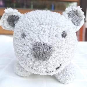 Wombat lavorato a maglia, Sir William IV il Wombat 18 x 15 x 12 cm