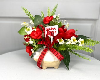 1913 Delta Sigma Theta Sorority Inc., DST Floral Arrangement, Deltaversary Centerpiece, Gift for Delta Dear, Mom, Sister