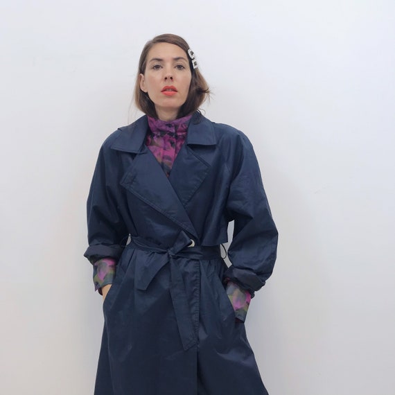 Vintage raincoat/raincoat, size S-L, 90s