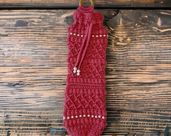 Handmade Cotton Bag Saver: Boho Kitchen Storage & Organization