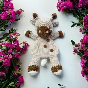 Giraffe Stuffed Animal, Nursery Decor, Baby Lovey, Newborn Gift, Soft Baby Animal Toy, Baby Toy, Baby Shower, Baby Gift, Handmade Gift