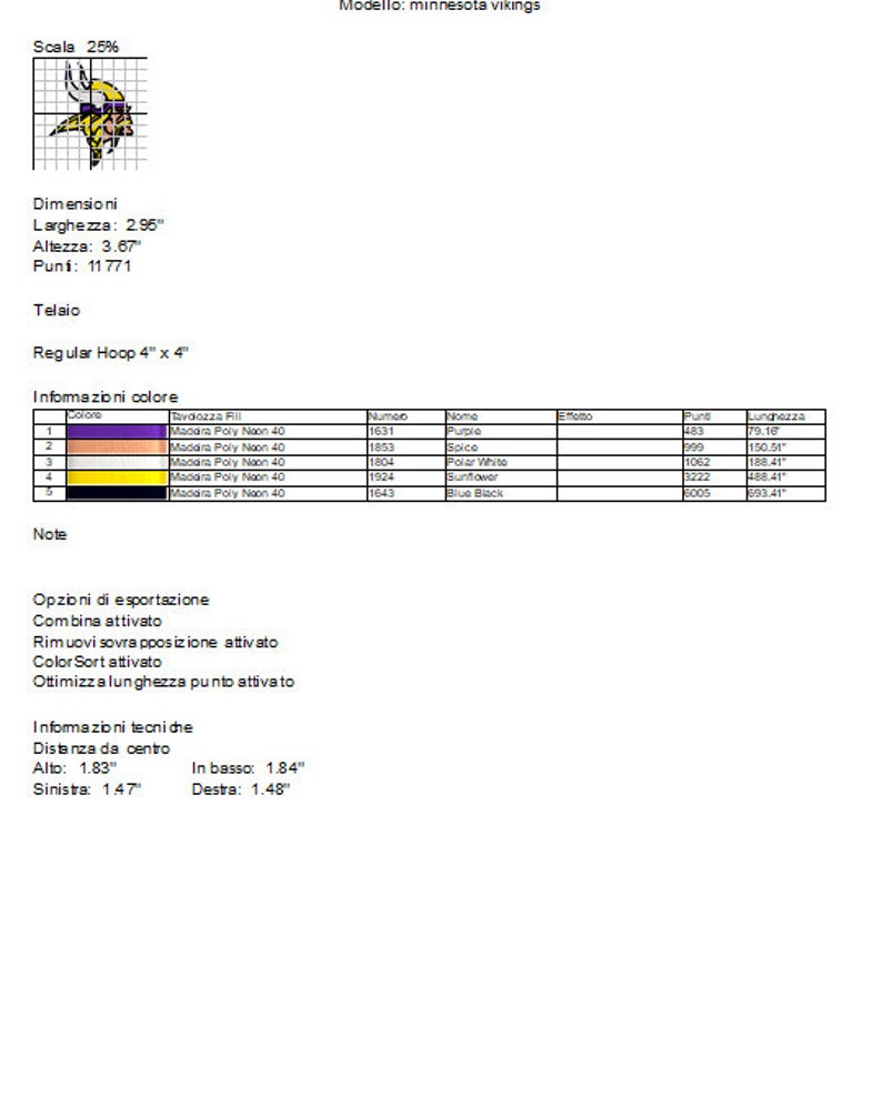 football embroidery design INSTANT DOWNLOAD Minnesota Vikings pes