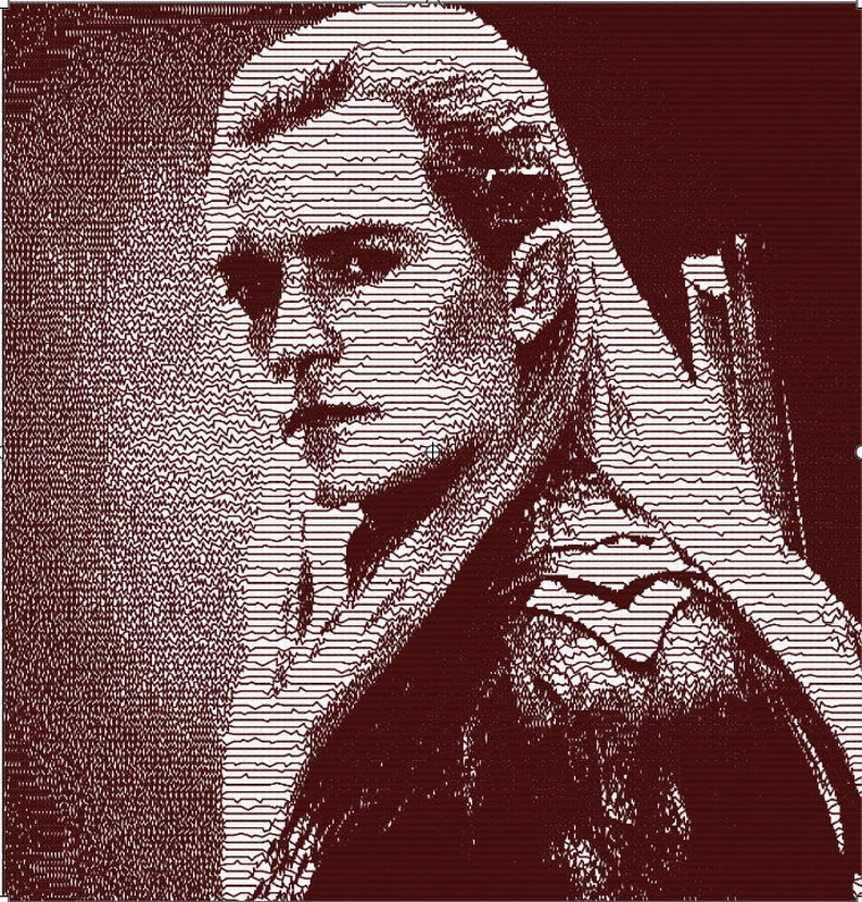 INSTANT DOWNLOAD Legolas photostitch embroidery design file di ricamo