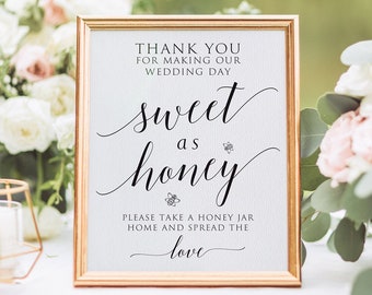 Modern Printable Wedding Favors Sign Template, Printable Wedding Favors Sign, Favors Sign Printable, Gifts Table Sign, 100% Editable