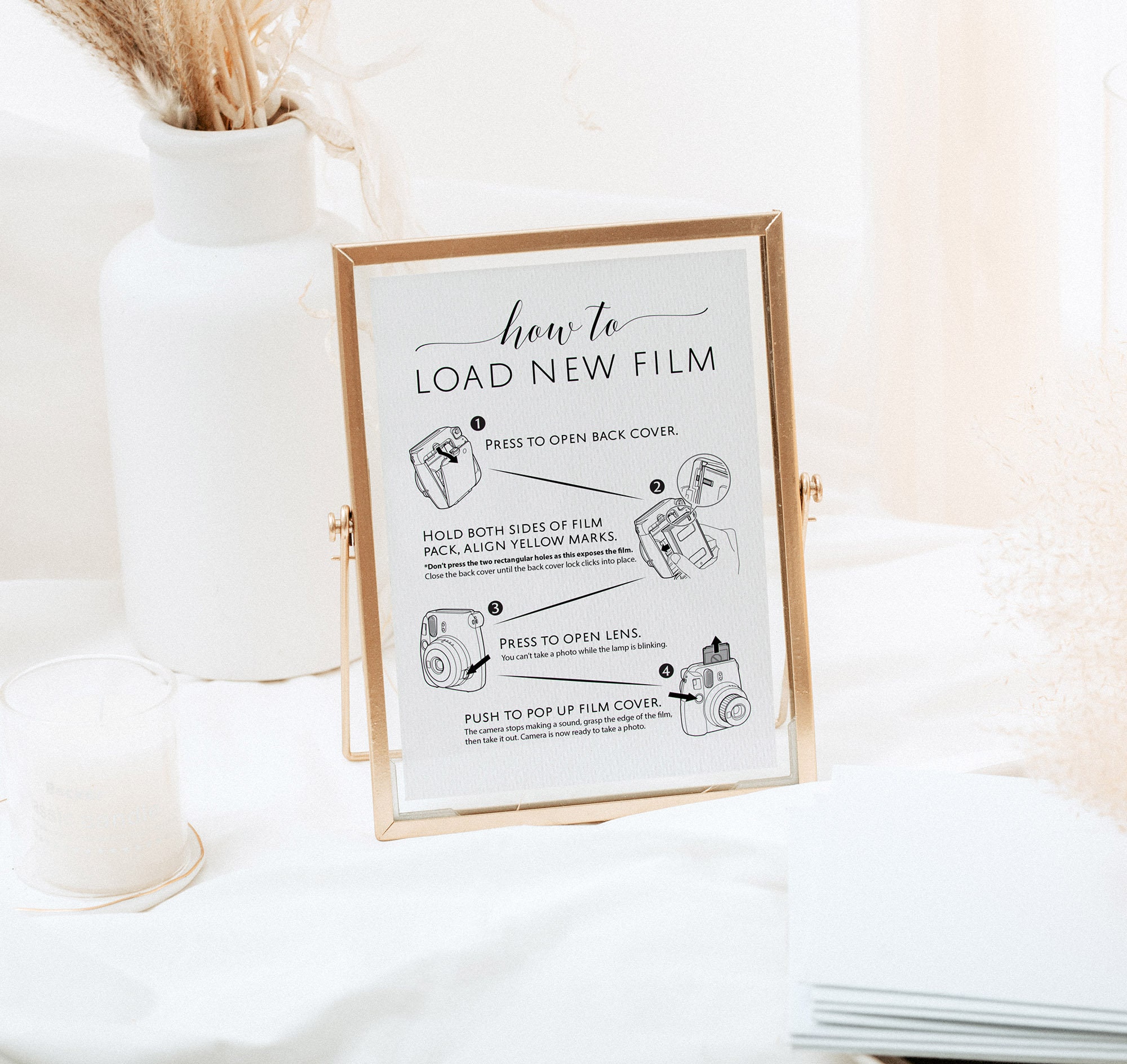 Instax Mini 9 Instructions Instax Guest Book Sign Instax Etsy Australia