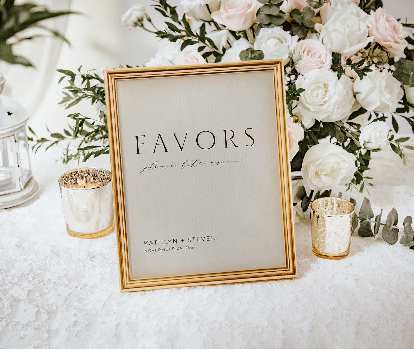 Modern Printable Wedding Favors Sign Template Printable - Etsy