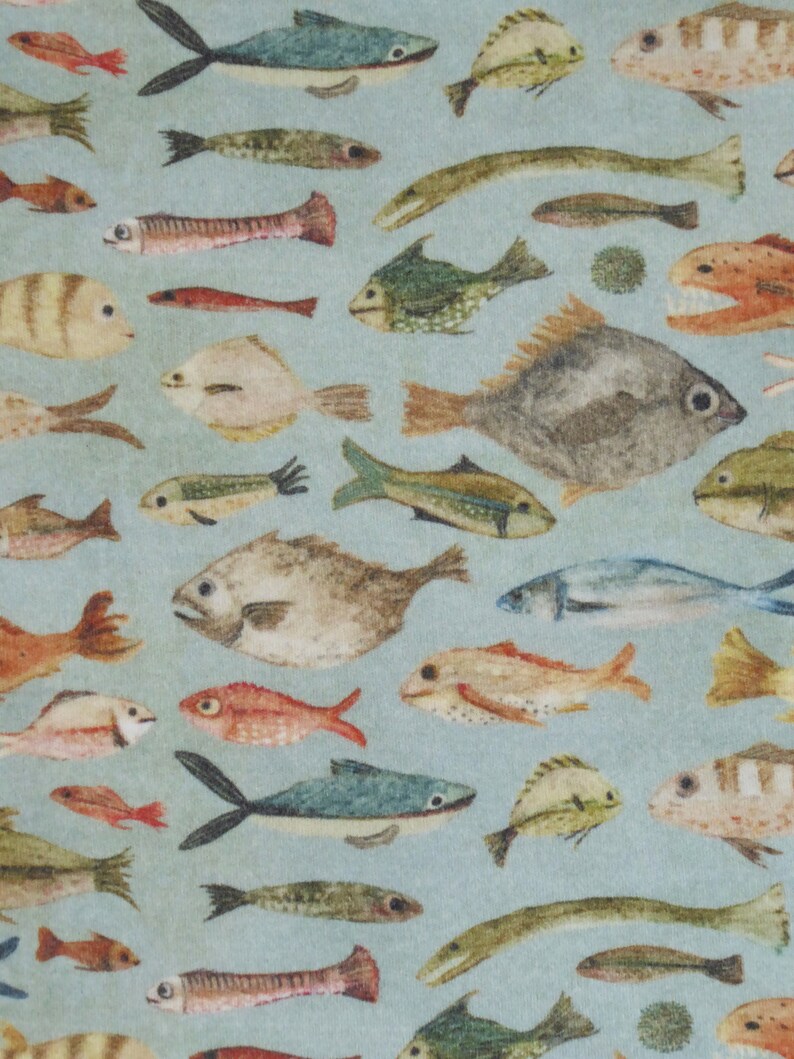 Fish Bodysuit Fish Baby Clothes Ocean Theme Baby Gift Handmade Fish Baby Clothes Gender Neutral Baby Clothes