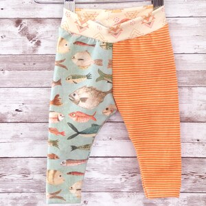 Gender Neutral Fish Leggings Unisex 