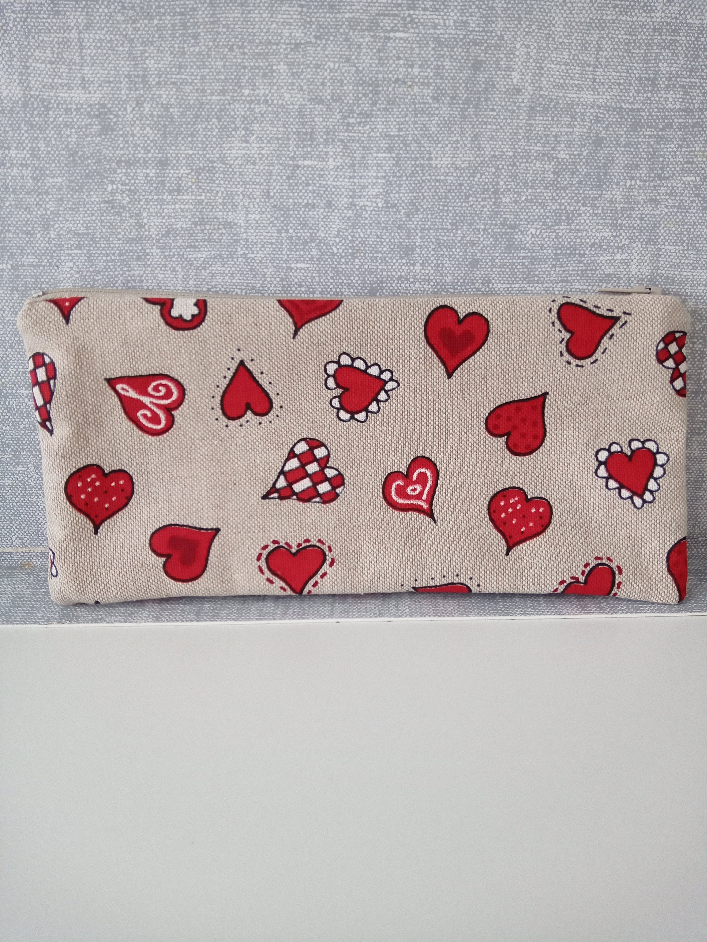 Une Trousse Coeur Rouge