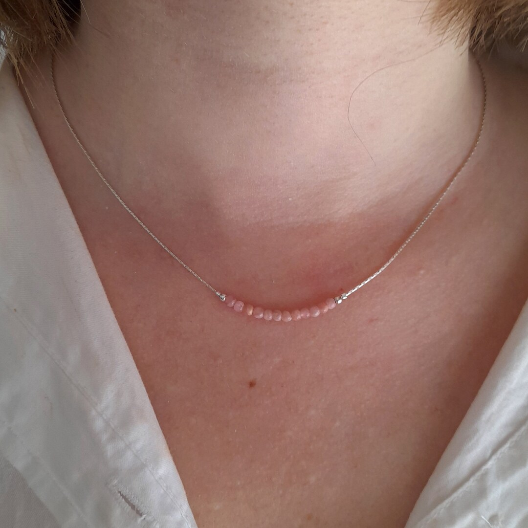 Inilbran Collana girocollo con barra a strati Boho Collana con ciondolo a cuore vintage Collana con