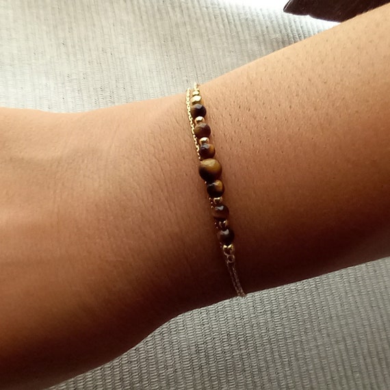 Gold Armband Set Für Damen, 6 Stück Stapelbares A Produktbild-Vorschau 8