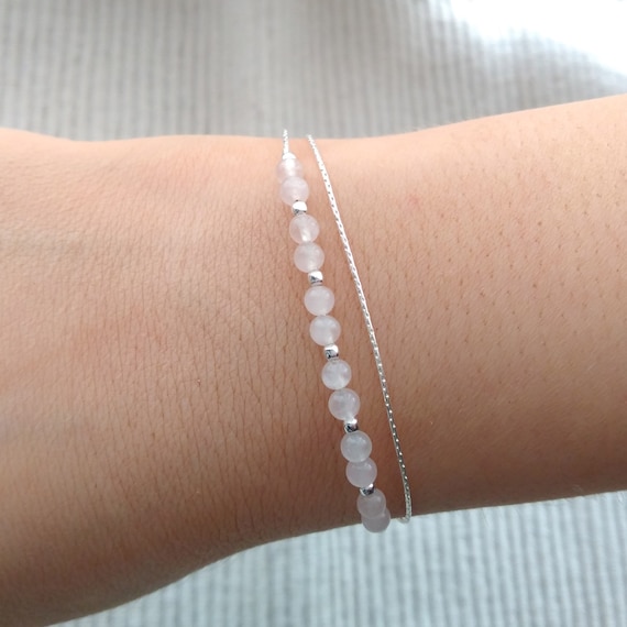 Anklet with diamond pendants in silver 925 Anklet with diamond pendants in silver 925