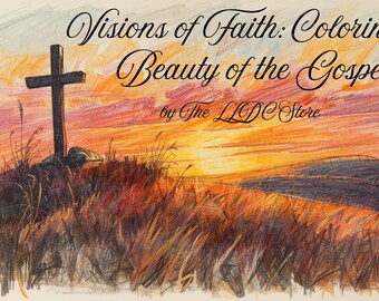 Visions of Faith: Coloring the Beauty of the Gospel Christian Coloring Book
