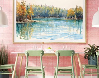 Lake Landscape Art (Downloadable Digital Art)